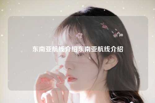 东南亚航线介绍东南亚航线介绍